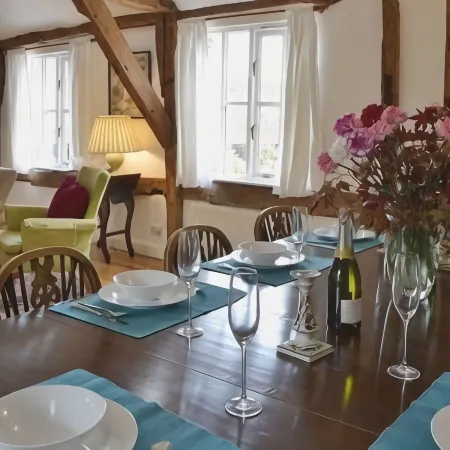 Priory Barn - ideal for large family groups. Sleeps 8/9 adults plus 3 children