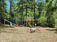 Rustic Glamping with Goats in Forest Near Houston