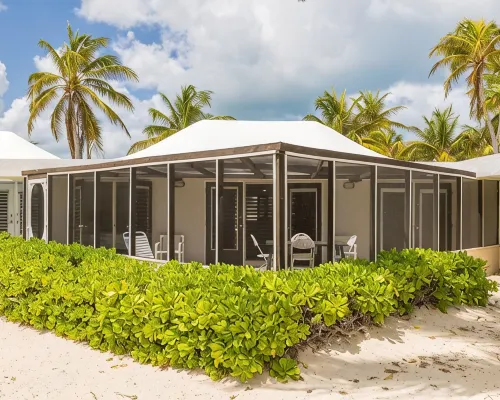 Cozy beach cottage at Sea Lodges, Cayman Kai Hotels in Rum Point