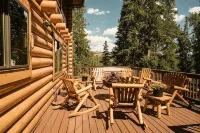 Log Cabin w Hot Tub + Epic 14er Views - Near Breck - シャレー