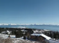 Miracle Ridge - Beautiful, Private Home Overlooking Kachemak Bay & Cook Inlet - شرفة