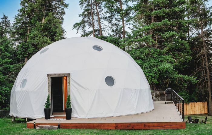 Lux Glacier Dome•Hot Tub•Sauna•Walk 2 FlatheadLake•45 mins from Glacier