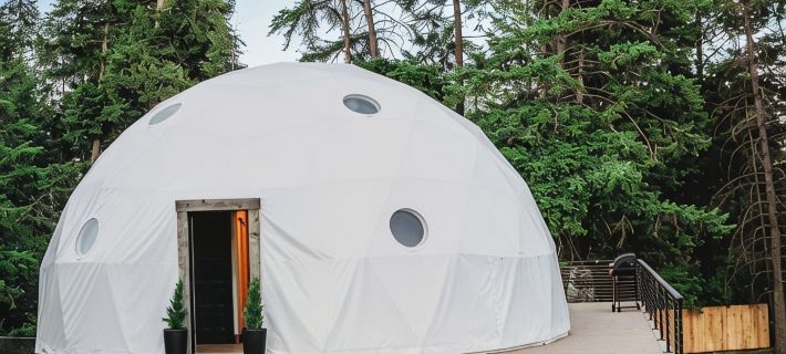 Lux Glacier Dome•Hot Tub•Sauna•Walk 2 FlatheadLake•45 mins from Glacier Hotels in Lakeside