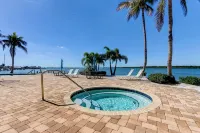Waterfront Condo w/ Pool & Hot Tub! Mins to Beach!