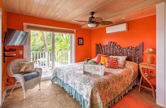 Ocean View Studio w/ A/C, Pool, Hot Tub & Sunset Views