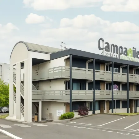 Campanile NATURE - Marne La Vallée - Chelles Отели в г. Шель