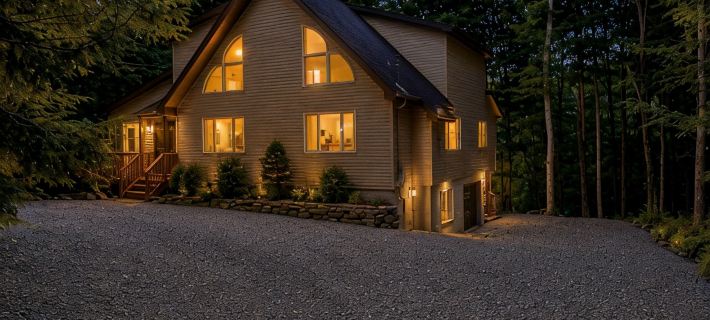 The Hideout Chalet Hot Tub & Fire Pit Hotels in Wayne County