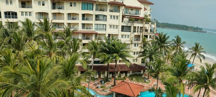 2 Br  Executive Room Beach View Apartemen Marbella Anyer セランのホテル