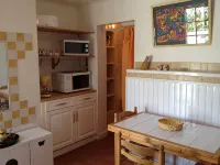 In villa, duplex 42 M2 center for 4 open terrace / garden parking space