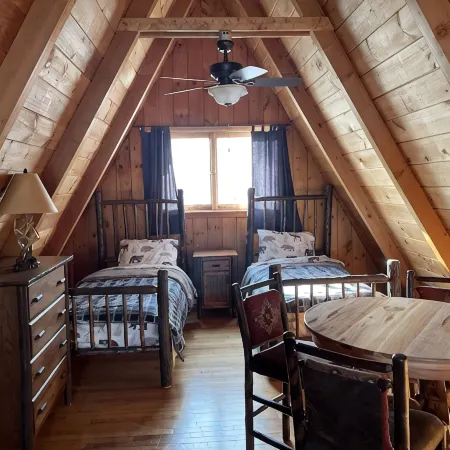 Adirondack Pine Frame - Ski/Cozy/Mountain Retreat