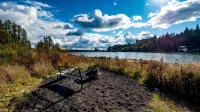 Beachfront Steampunk Airstream, Cosy Year-Round Glamping on the Kitsap Peninsula - Boutique