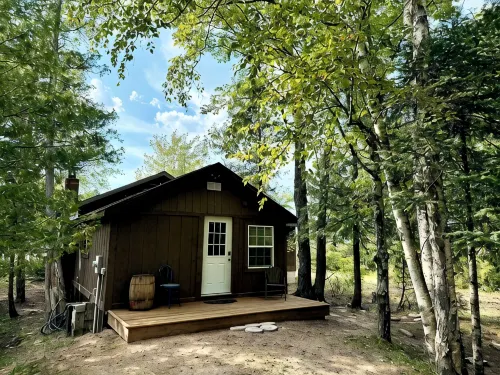 SandRiver Cabin -Relax on the mouth of the SandRiver with views of Lake Superior - シャレー