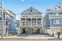 Seas the Moment - 1 Blk to Ortley Beach - Private Balcony & Patio - 6 Bed, 3 Br - 4-Star