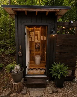 Get back to nature! Unique cabin in the mountains 15 minutes from Asheville N.C. - 木屋