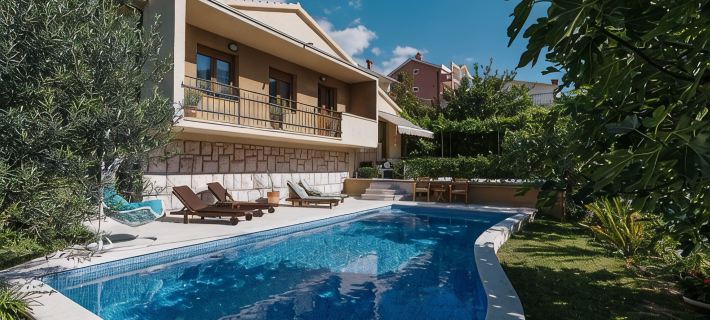 Beach front Holiday Home Villa Radanovic with Pool and Kotor Bay Sea View Hotels in Dobrota