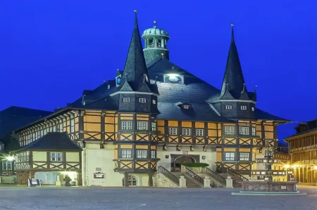 Ferienwohnung Fachwerktraum, Wernigerode Отели в г. Вернигероде