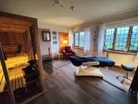 Luxury Bed and Breakfast at Bossington Hall in Exmoor, Somerset - СПА