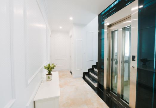 현대적인 객실 내부