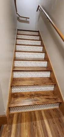 Cute apartment with view of Lake Michigan located downtown Port Washington, WI.