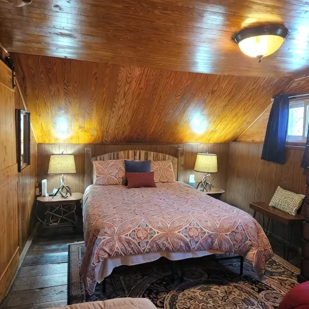 Historic pet friendly cabin with shooting range, and ATV trails on 80 acres.