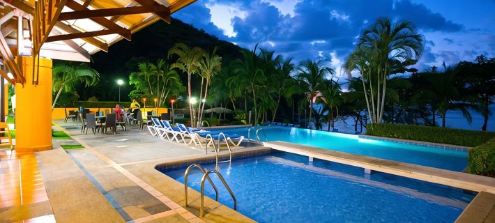 Stunning Ocean View Villa at Bahia Pez Vela Playa Coco/Ocotal サルディナルのホテル