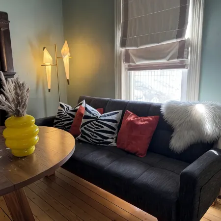 The Phoenix Lounge: Chic Heritage Flat in Halifax’s Heart