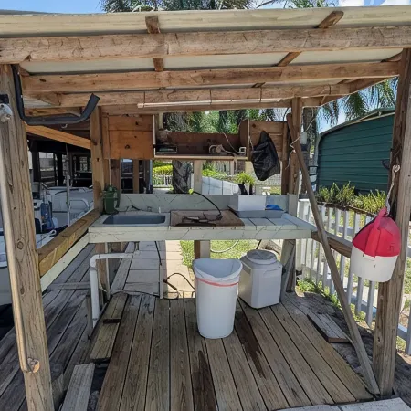 Free Boat to Use at Our Fish Camp, Water Front, Fish from Dock,Worm Farm,Pets OK