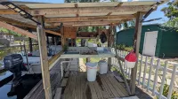 Free Boat to Use at Our Fish Camp, Water Front, Fish from Dock,Worm Farm,Pets OK - 3つ星