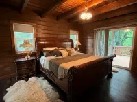 Charming 3,800 sq feet log house in Waupaca County.