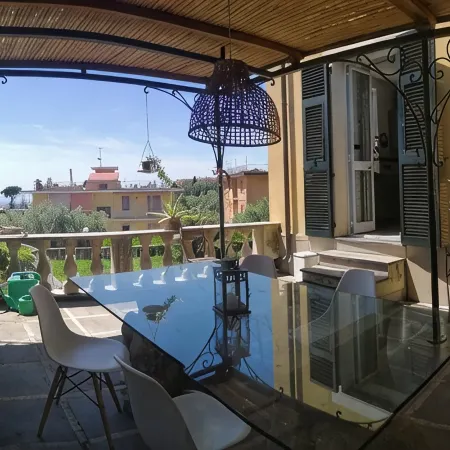 three-room apartment with private garden
