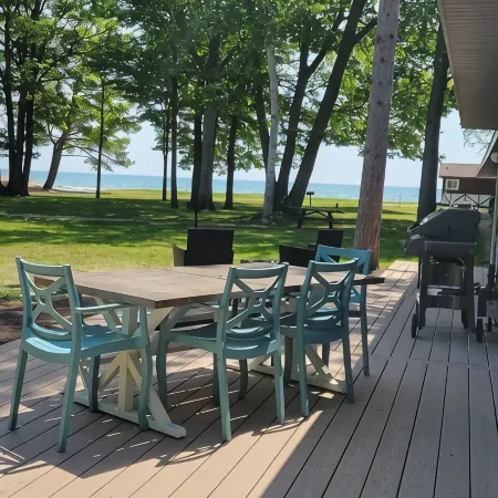 Sunrise Beach Oscoda - Lake Huron | Condo |Sleeps 8 |  3BR/2BA | Private Beach