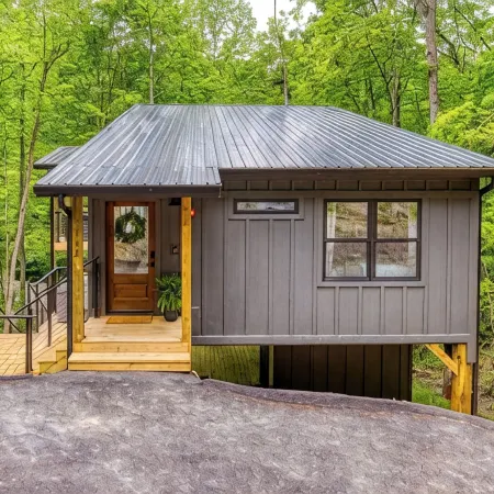 Treehouse near Cades Cove W/ Hot Tub, Games & large Hammock Deck