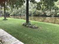 Muskegon River Cottage just steps from the river on a low bank. - 2-Star