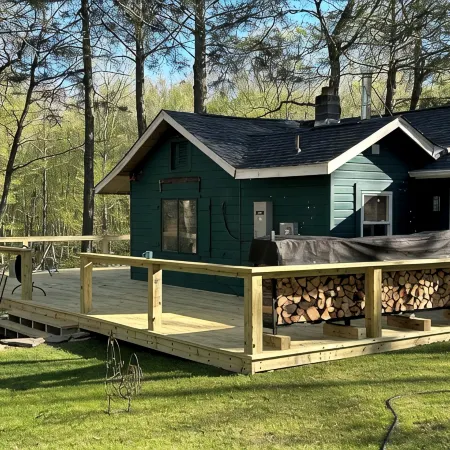 Remote Waterfall Cabin at Swiftwater Acres