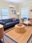 Refined Miner’s Cottage: Fenced Yard, Screened Porch.