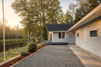 Pet-Friendly Riverfront Cabin on 5 Acres with Fast Wi-Fi in Central U.P..
