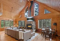 Summit Log Cabin With Hot Tub & Sauna - Alphydda
