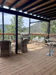 Panoramic view of Sierra Blanca and a few minutes from downtown Ruidoso. - شاليه