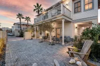 Mykonos Sunset Villa South of 30-A, 4 Bikes, Sleeps 9, Steps to Gulf/Heated Pool - Beach