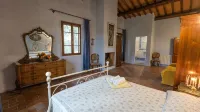 San Gimignano villa with pool, 5 rooms en suite, A/C, wi-fi, panoramic view - Bungalows