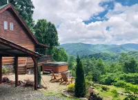 Wondertree Mountain Cabin– Luxury 3BR Cabin with Outdoor Hot Tub, Hot Springs NC - Chalets
