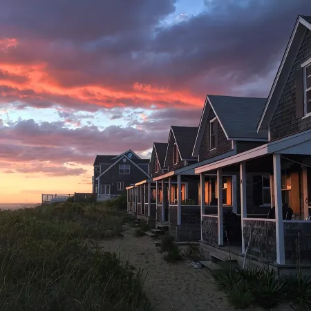 Cottage #11 - Spectacular views of Cape Cod Bay on a private association beach!
