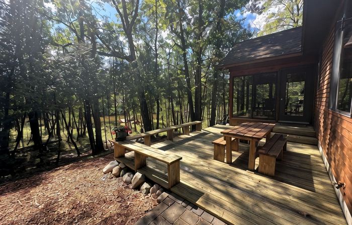 Riverside Cabin Near Torch Lake – Kayaks Included!