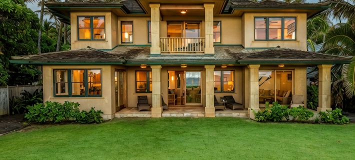 Gated Beachfront Estate - On the Sand -Secluded Beach safe year round TVNC-4245 Hotels in Kauai
