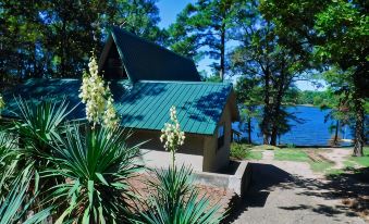 Waterfront Home with Pier Lake O' the Pines - Acorn Timbers