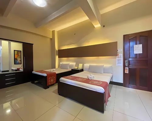 Stone House Quezon City โรงแรมใกล้สถานีรถไฟฟ้ารางเบา Gilmore