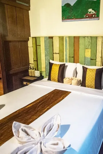 ห้องสแตนดาร์ดพร้อมเครื่องปรับอากาศ