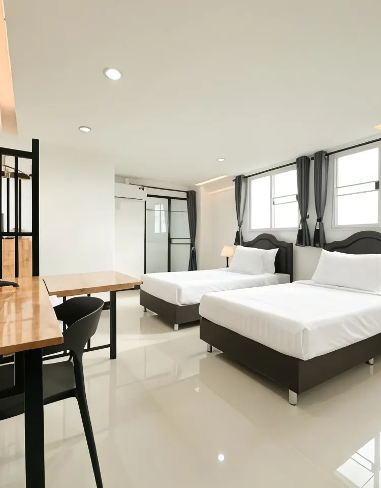 ห้องดีลักซ์ เตียงแฝด