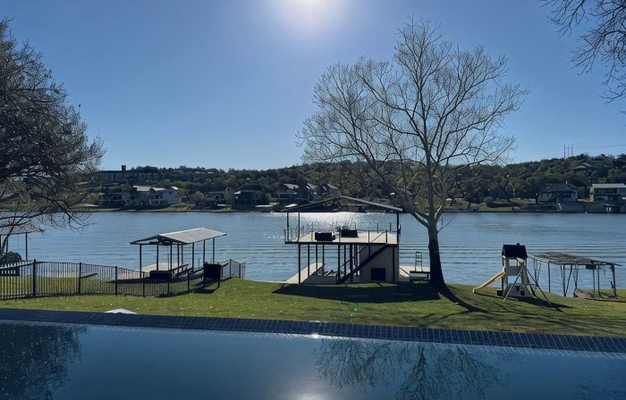 Luxury Lakefront Living in Marble Falls: Pool, Private Dock & Endless Views!