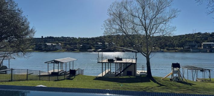 Luxury Lakefront Living in Marble Falls: Pool, Private Dock & Endless Views! Hotels in Burnet County